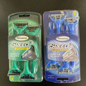 Men's 3 Blade Disposable Razor Sets - Person